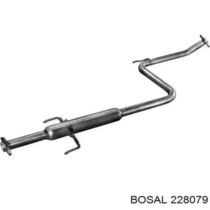 228079 Bosal Выхлопная труба