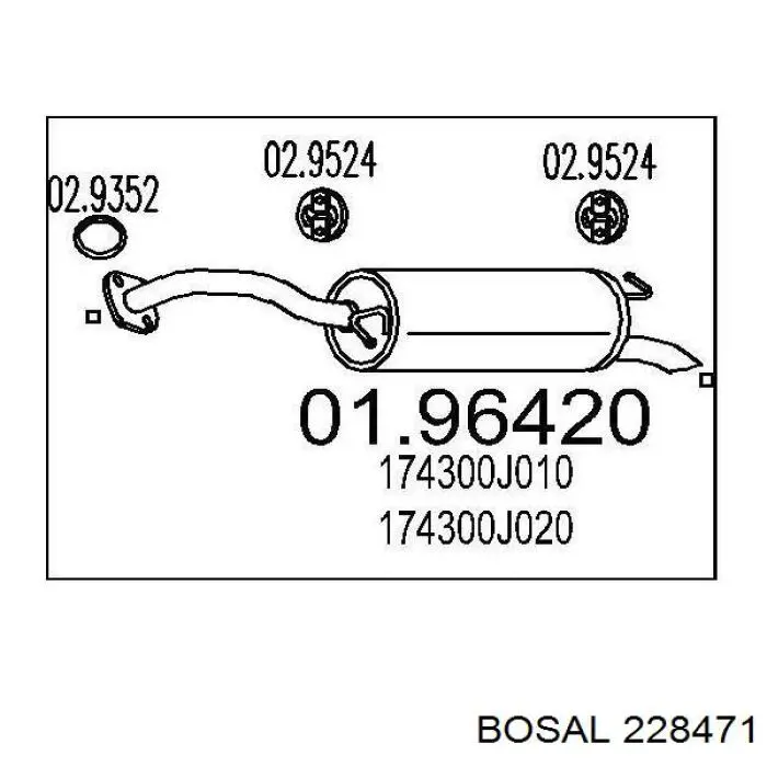  228471 Bosal