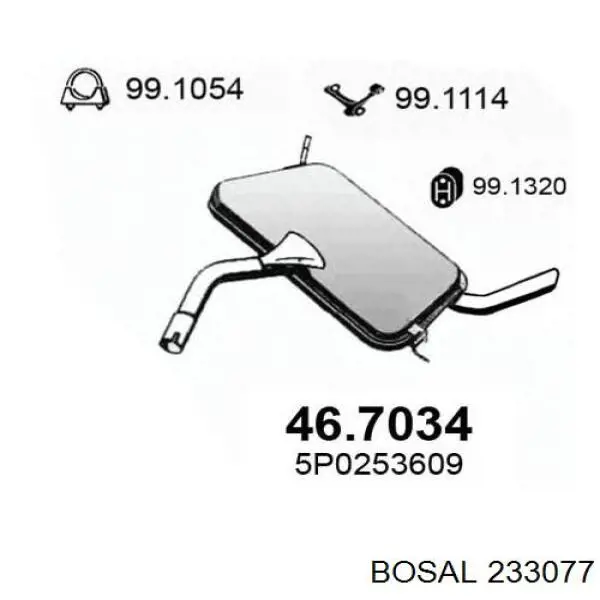  233077 Bosal