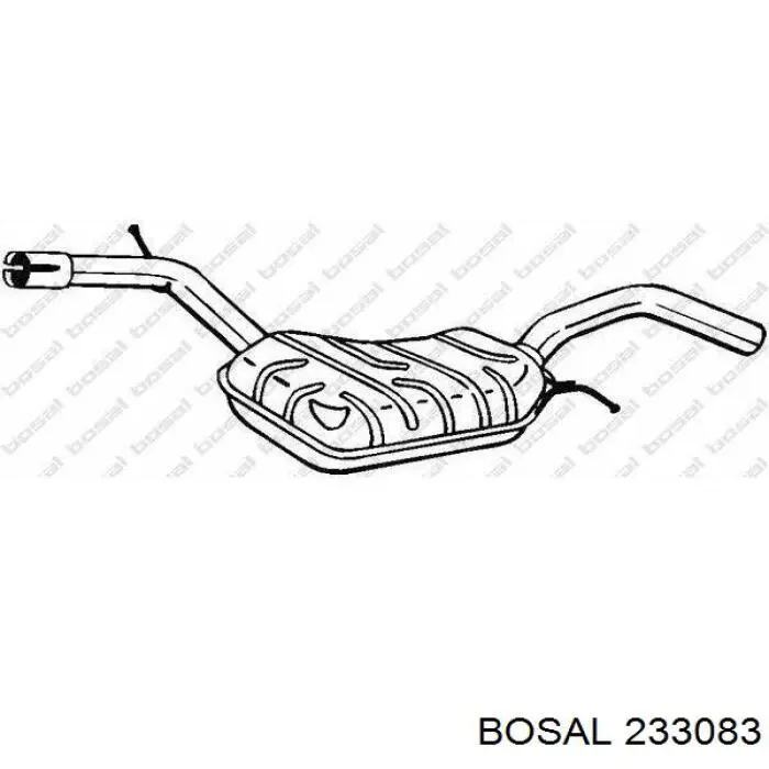 Купить 3C0253409M VAG Выхлоп центральный