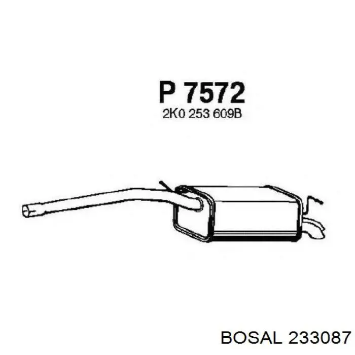 233087 Bosal