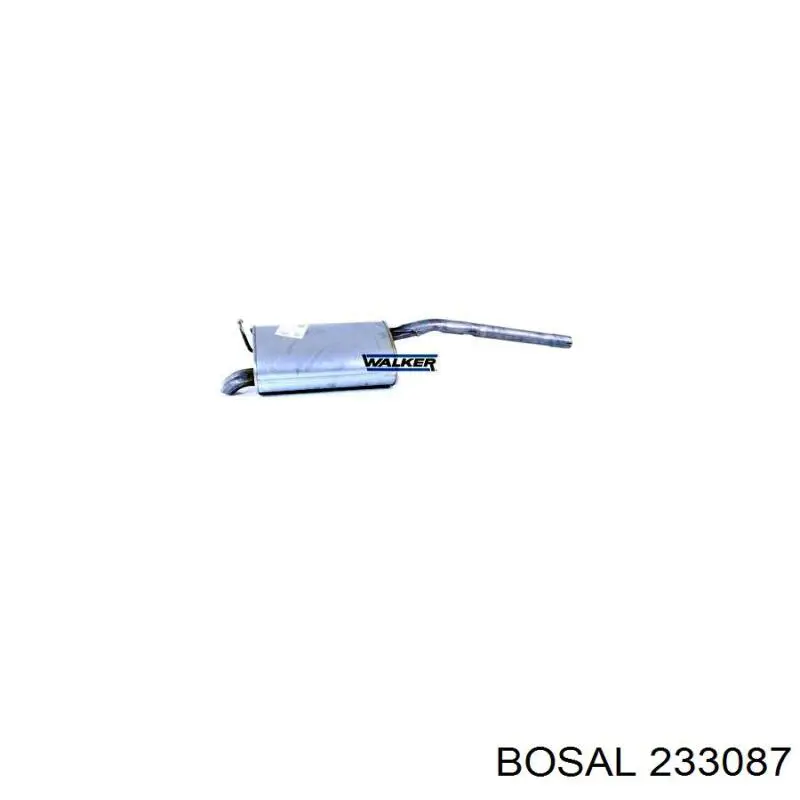 Глушитель  Bosal 233087