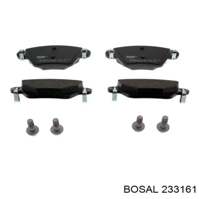 Купить 233161 Bosal Глушитель задний