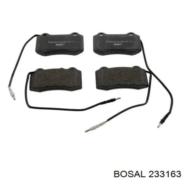 Глушитель задний 233163 Bosal