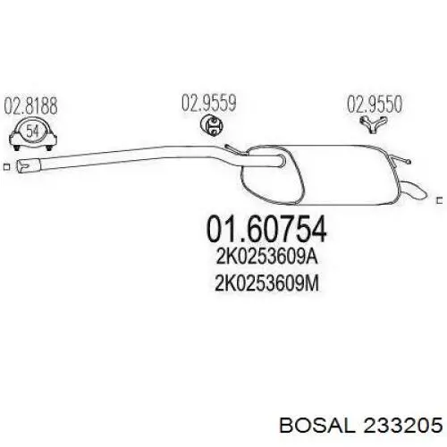  233205 Bosal