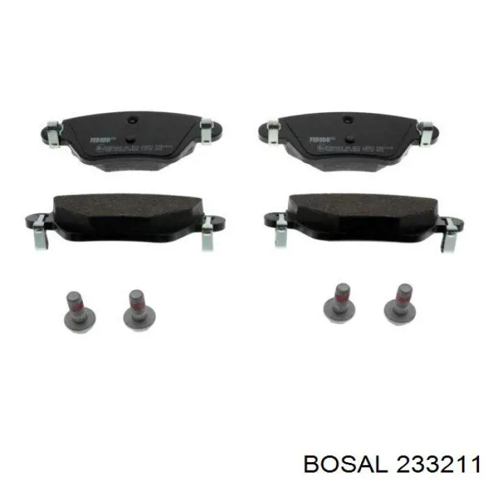 Средний глушитель Bosal 233211