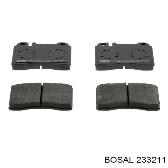 233211 Bosal Глушитель центральный