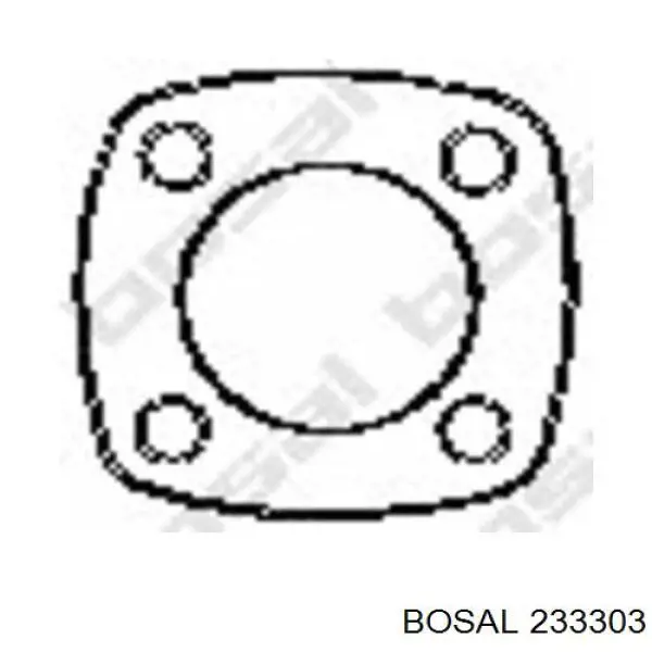 Глушитель, центральная часть Bosal 233303 цена, от 30.03 USD