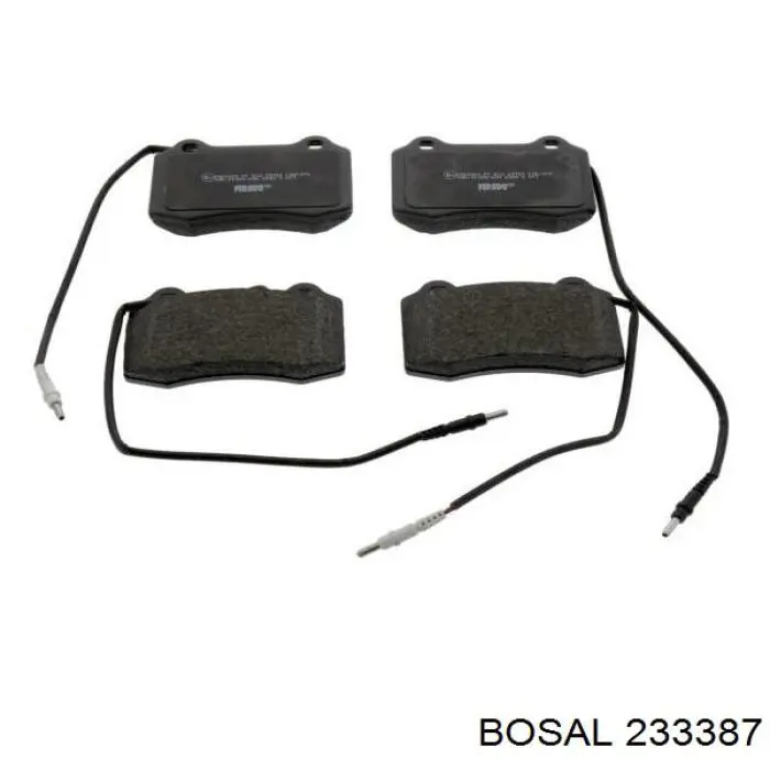 Глушитель задний 233387 Bosal