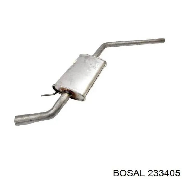 BS 233-405 Bosal глушитель, задняя часть