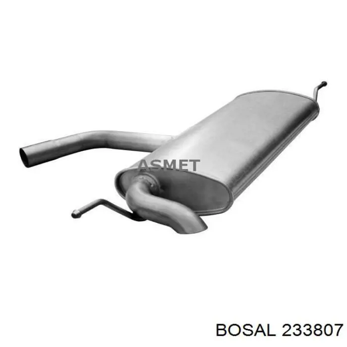 Глушитель  Bosal 233807