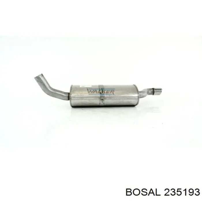 Глушитель задний 9161793 Volvo