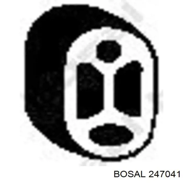Глушитель  Bosal 247041