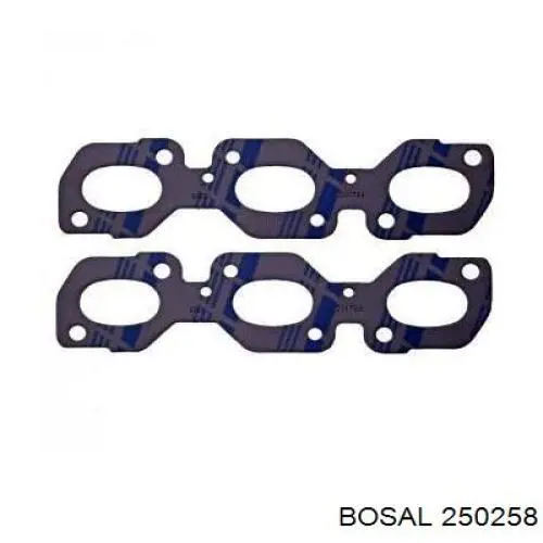 Хомут глушителя 250858 Bosal