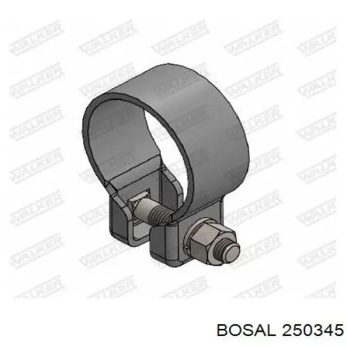 Купить 250345 Bosal Монтажные элементы передние выпускной системы