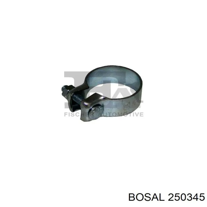 Хомут глушителя передний 250345 Bosal