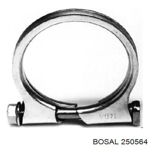 250564 Bosal Соединитель выхлопной передний