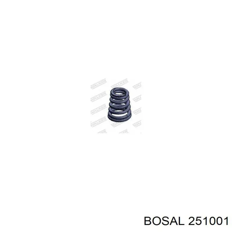 Пружина болта крепления коллектора 251001 Bosal