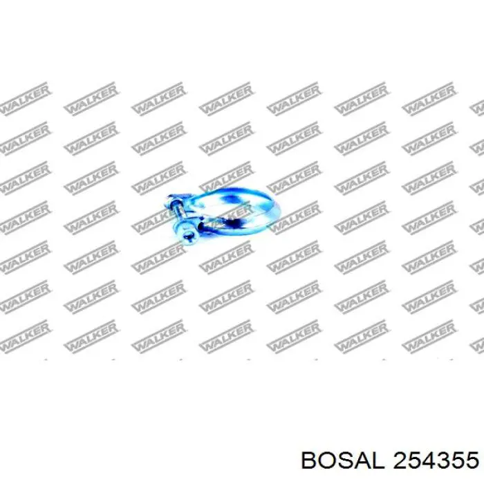 Хомут выхлопной системы Bosal 254355