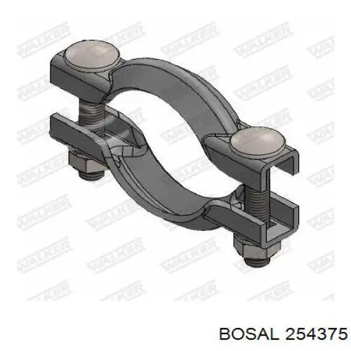 Купить 254375 Bosal Монтажные элементы передние выпускной системы