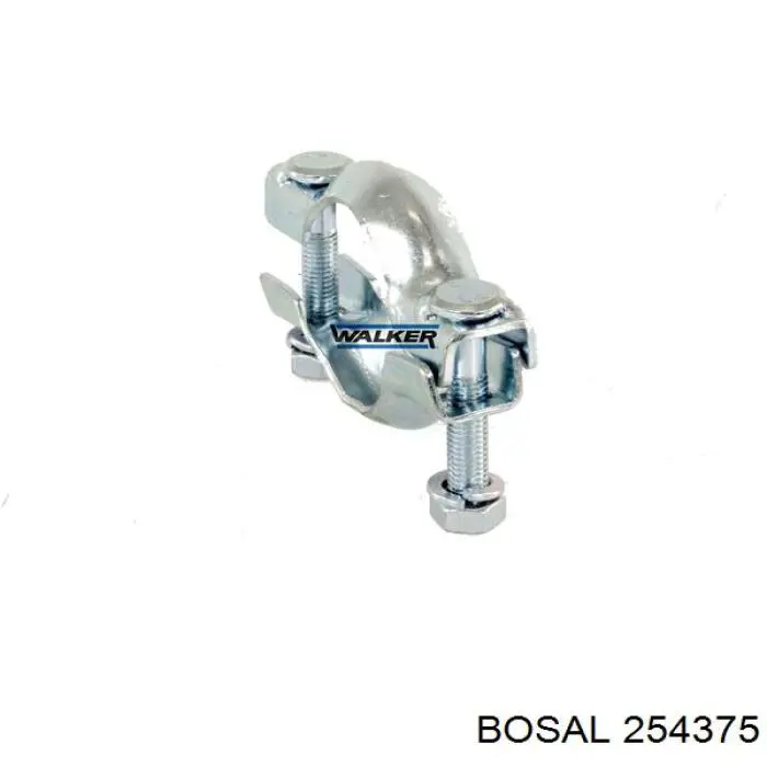 Хомут глушителя передний 254375 Bosal