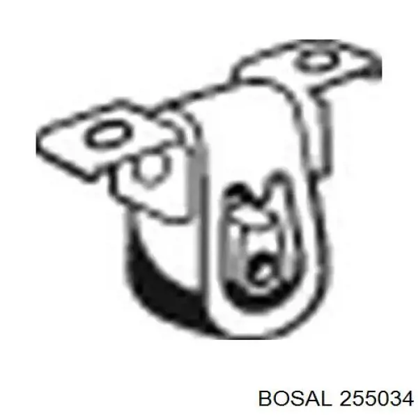 255034 Bosal подушка крепления глушителя