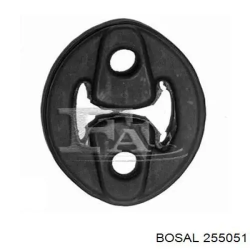 Soporte, silenciador 255051 Bosal