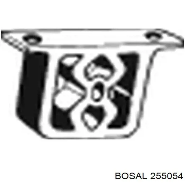 Хомут глушителя задний Bosal 255054