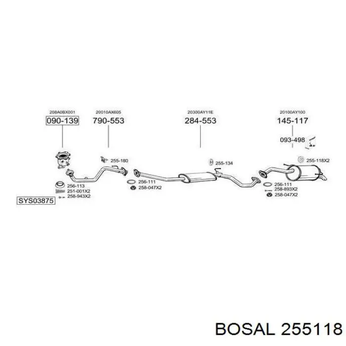  20651AX620 Nissan