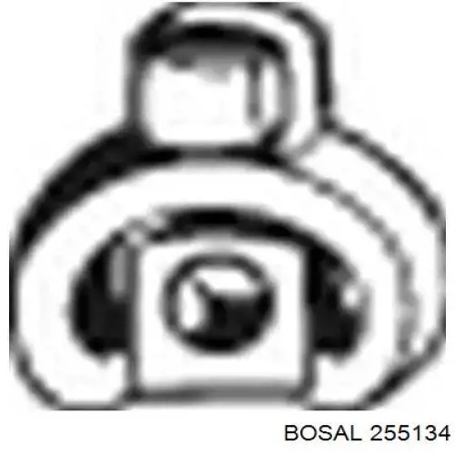 Подушка крепления глушителя Bosal 255134 цена, от 3.50 USD