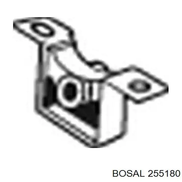 255180 Bosal подушка крепления глушителя