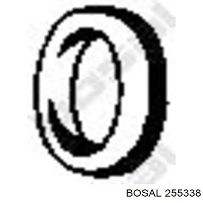 255338 Bosal подушка крепления глушителя