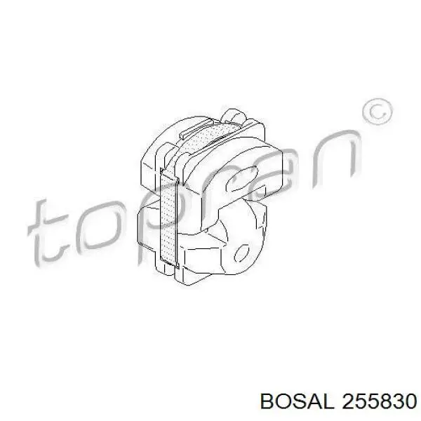Подушки глушителя Bosal 255830