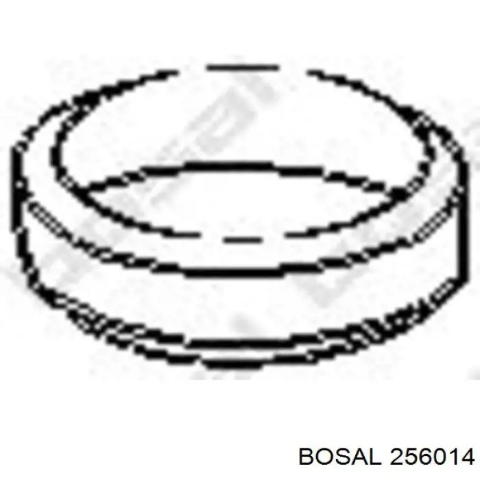 256-014 Bosal прокладка приемной трубы глушителя
