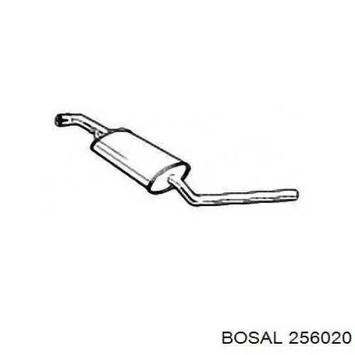 Прокладки выхлопной системы Bosal 256020 цена, от 2.20 USD