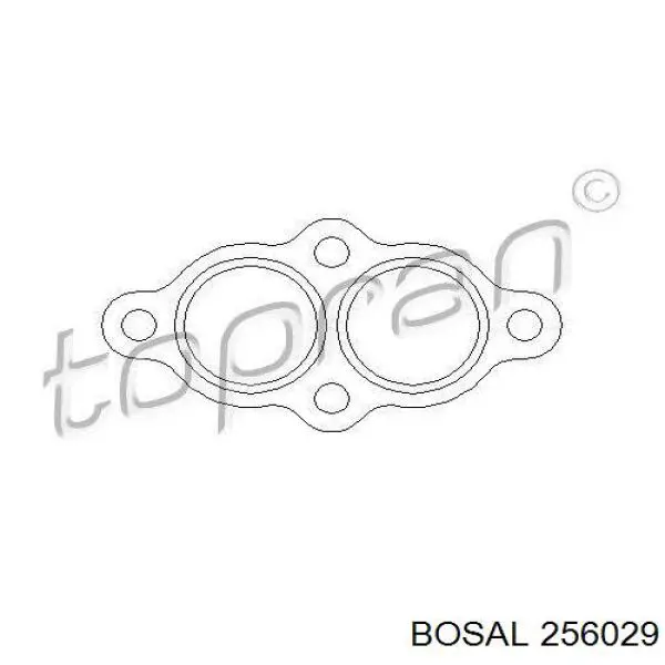 Купить 256029 Bosal Уплотнитель приемной трубы глушителя