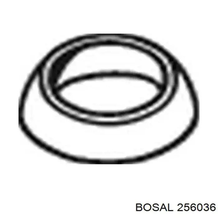 Кольцо приемной трубы глушителя на Mazda 323 III 
