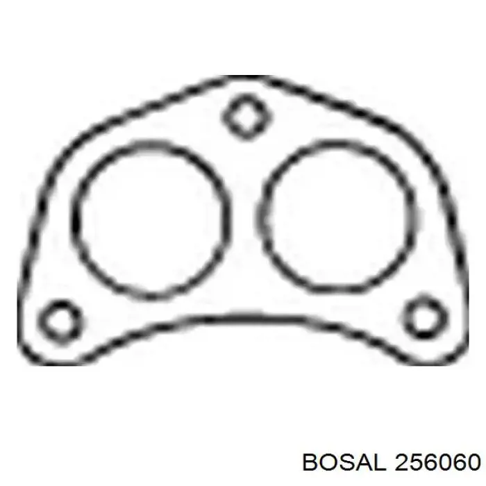 Прокладка глушителя 256060 Bosal