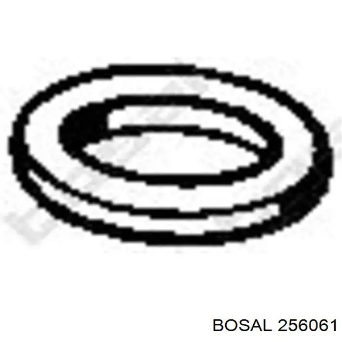 256061 Bosal прокладка приемной трубы глушителя