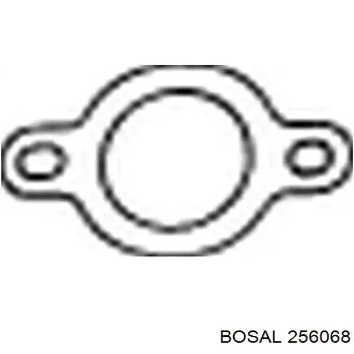 Прокладка катализатора задняя Bosal 256068