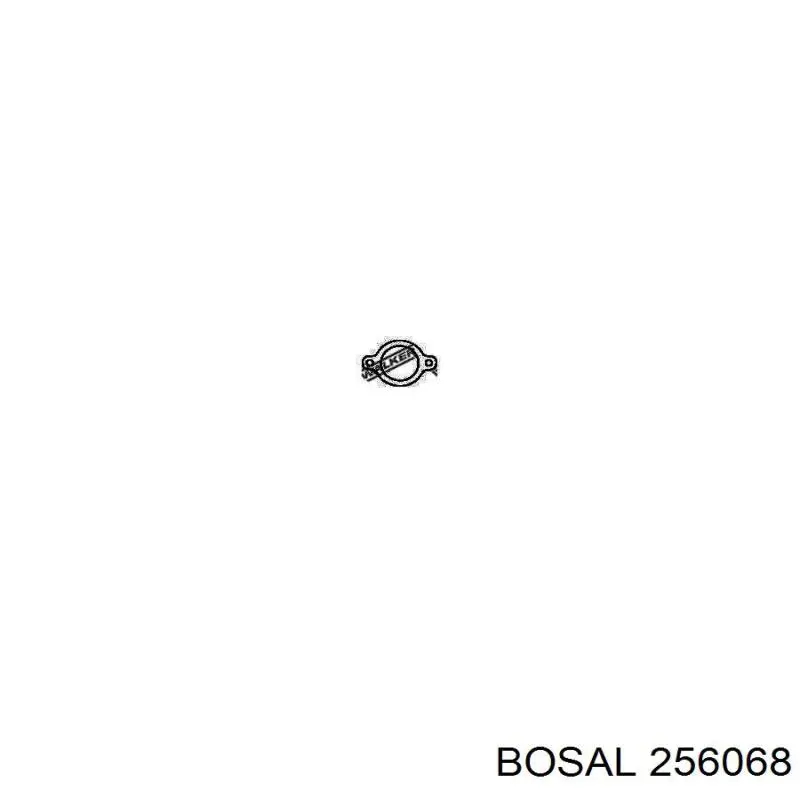 Прокладка катализатора задняя Bosal 256068