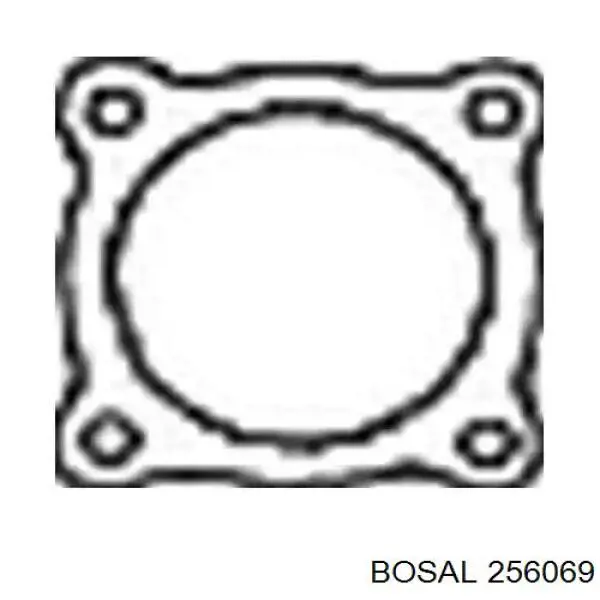Прокладка приемной трубы глушителя Bosal 256069