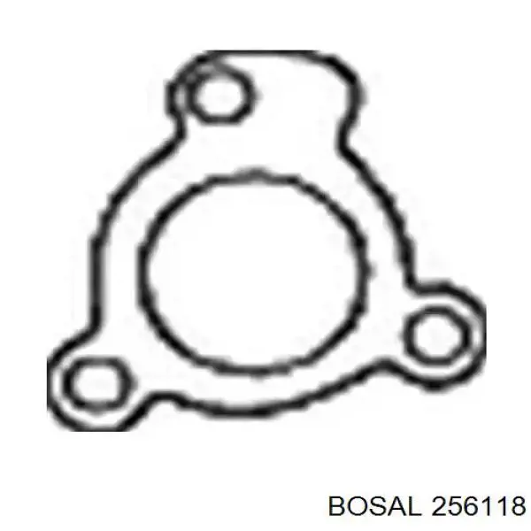 Прокладка глушителя 256118 Bosal