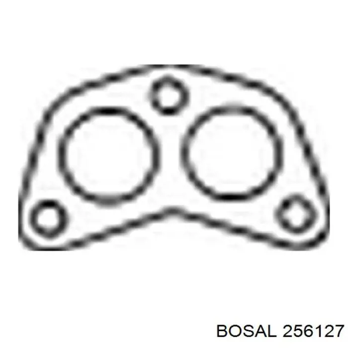 256127 Bosal прокладка приемной трубы глушителя