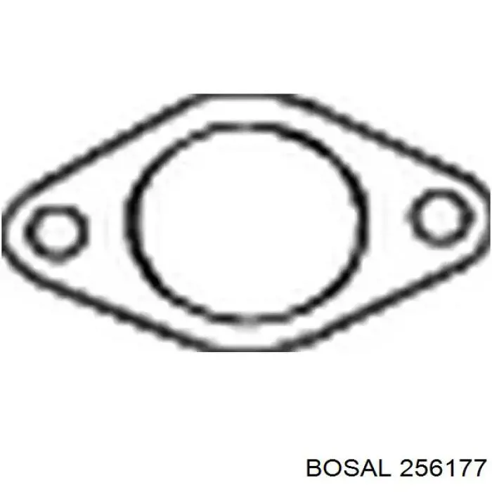 256177 Bosal прокладка приемной трубы глушителя