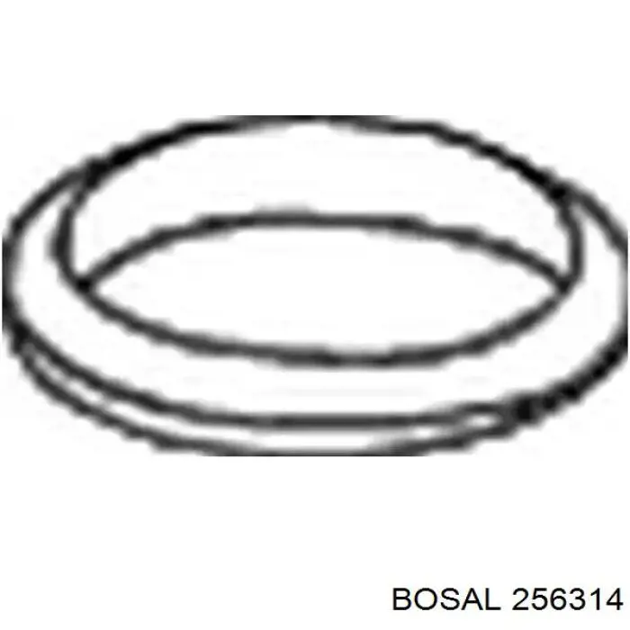 Кільце приймальної труби глушника 256314 Bosal