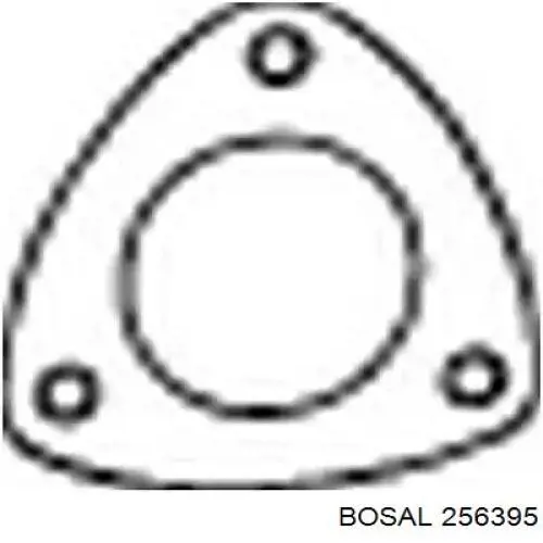 256395 Bosal прокладка приемной трубы глушителя