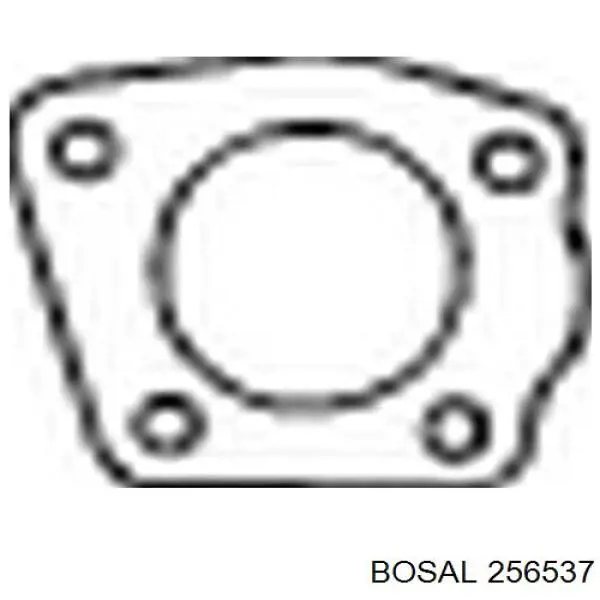 256537 Bosal прокладка турбины выхлопных газов, впуск
