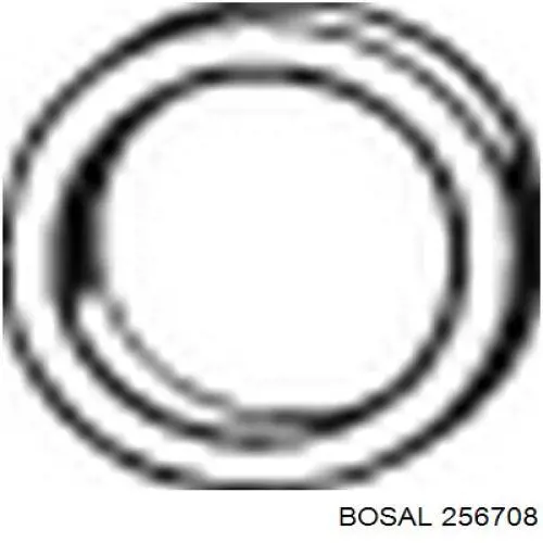 Кольцо приемной трубы глушителя на Toyota Corolla 