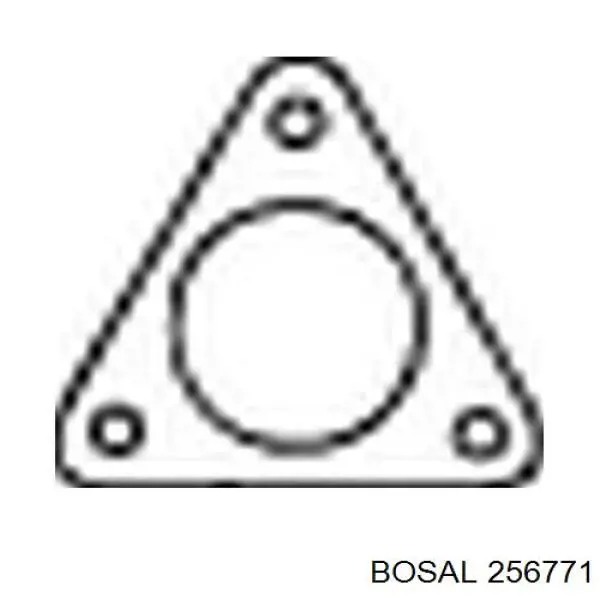 256771 Bosal прокладка коллектора